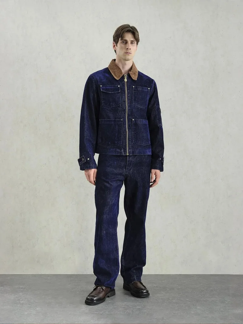 جيستو GIESTO Collar Detailed Seasonal Jacket with Pockets